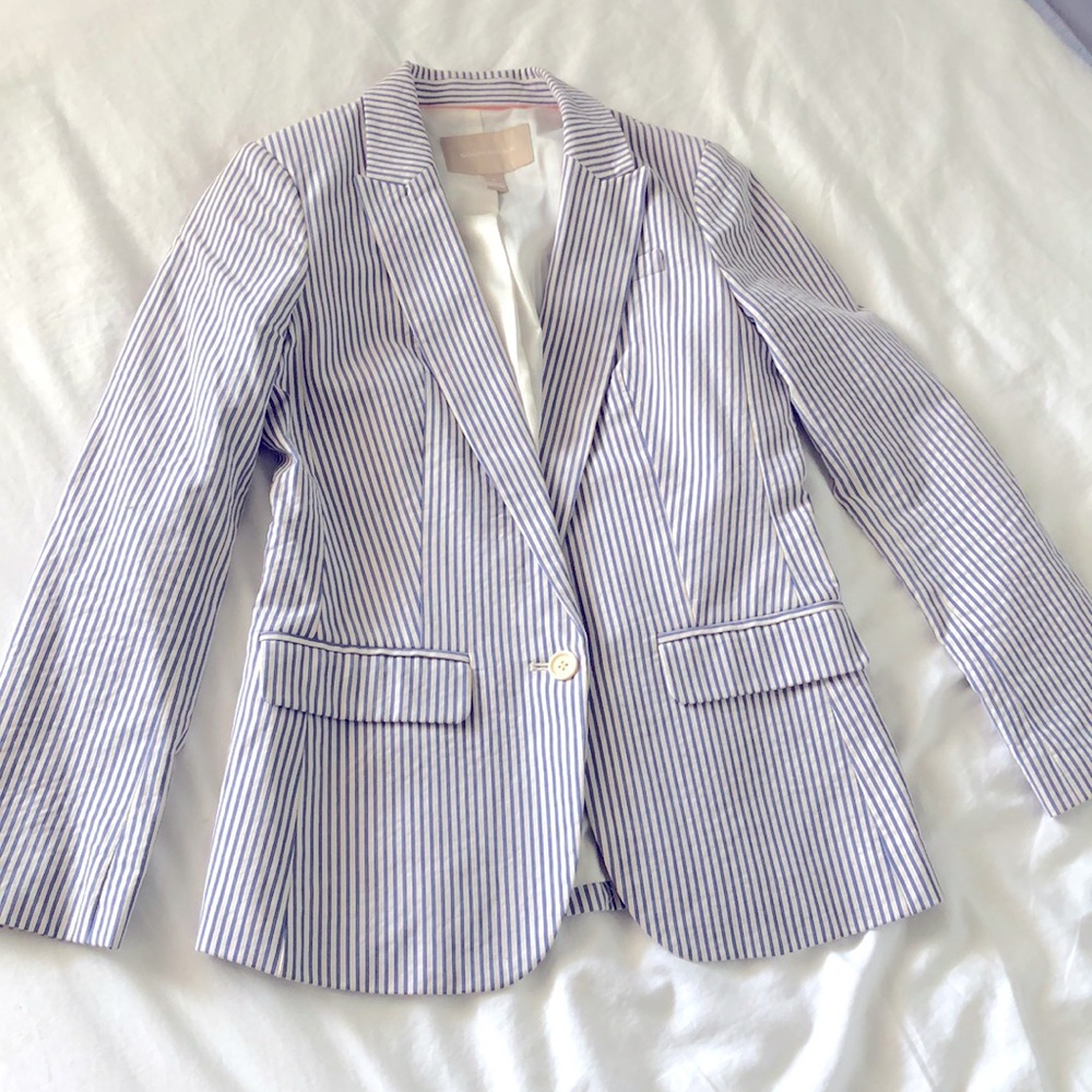 Striped Blazer